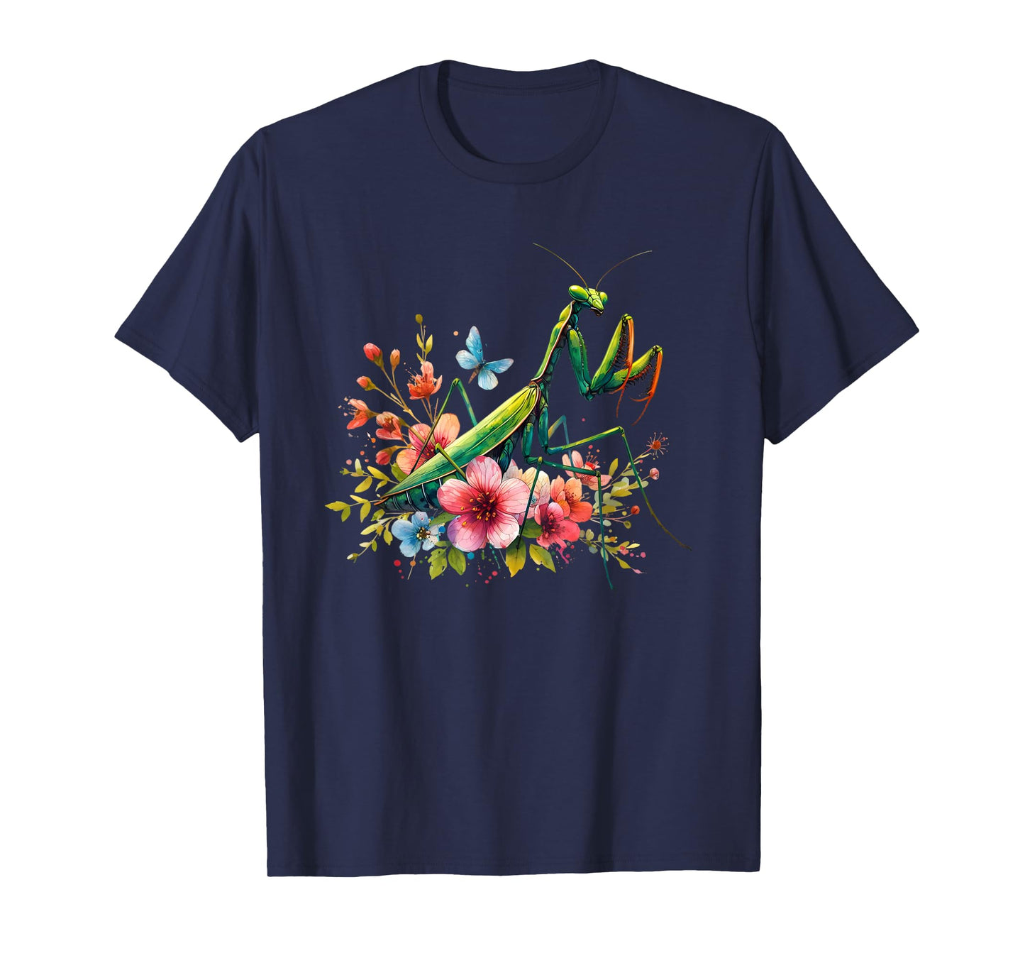 Beautiful Insect Art - Praying Mantis T-Shirt