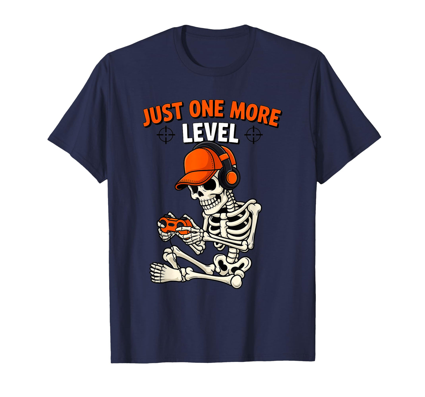 Funny Video Game Halloween Skeleton Gamer Costume Men Boys T-Shirt