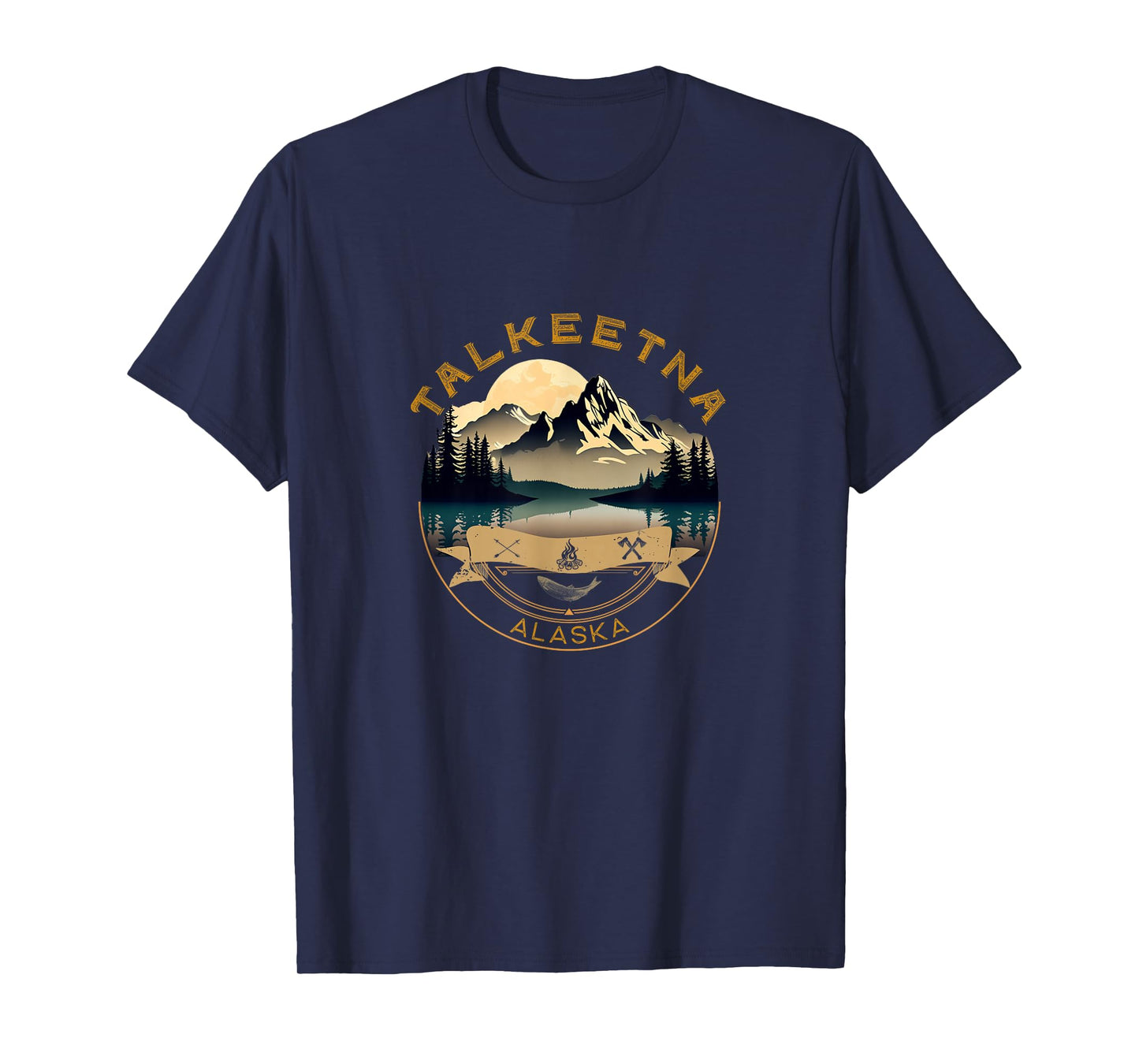 Talkeetna Vacation Apparel - Talkeetna Souvenir T-Shirt
