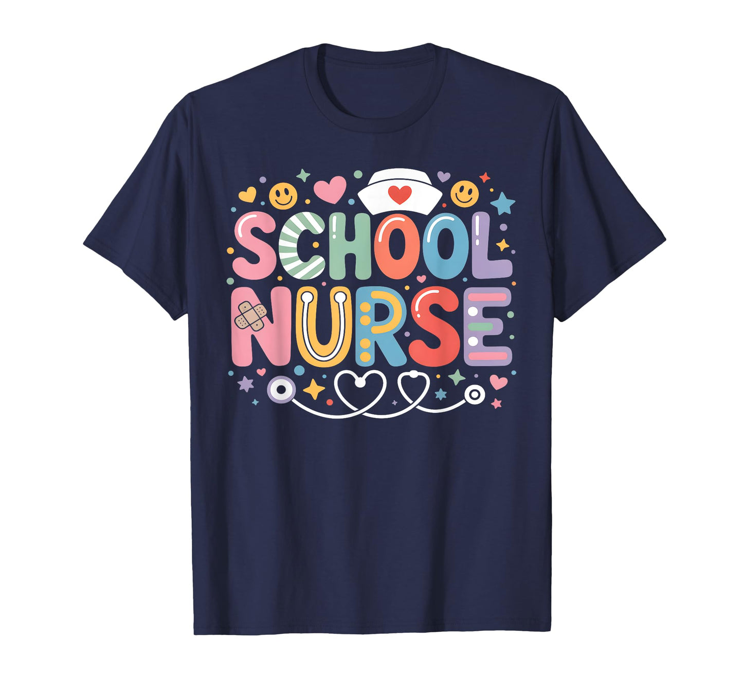 School Nurse Appreciation Day for Best Nurses Back to School T-Shirt