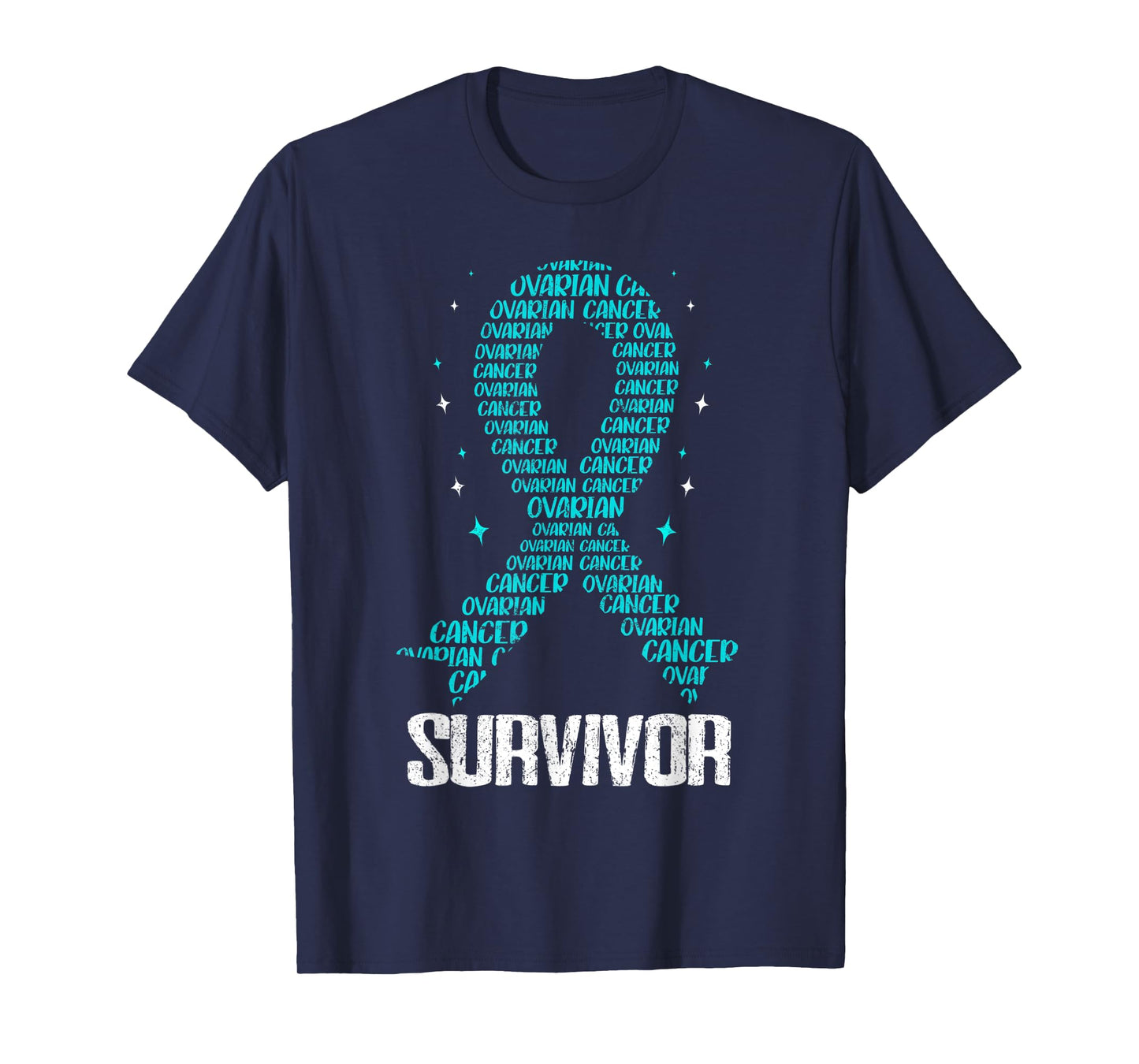 Ovarian Cancer Awareness Fight Cancer Chemotherapy Ovary T-Shirt