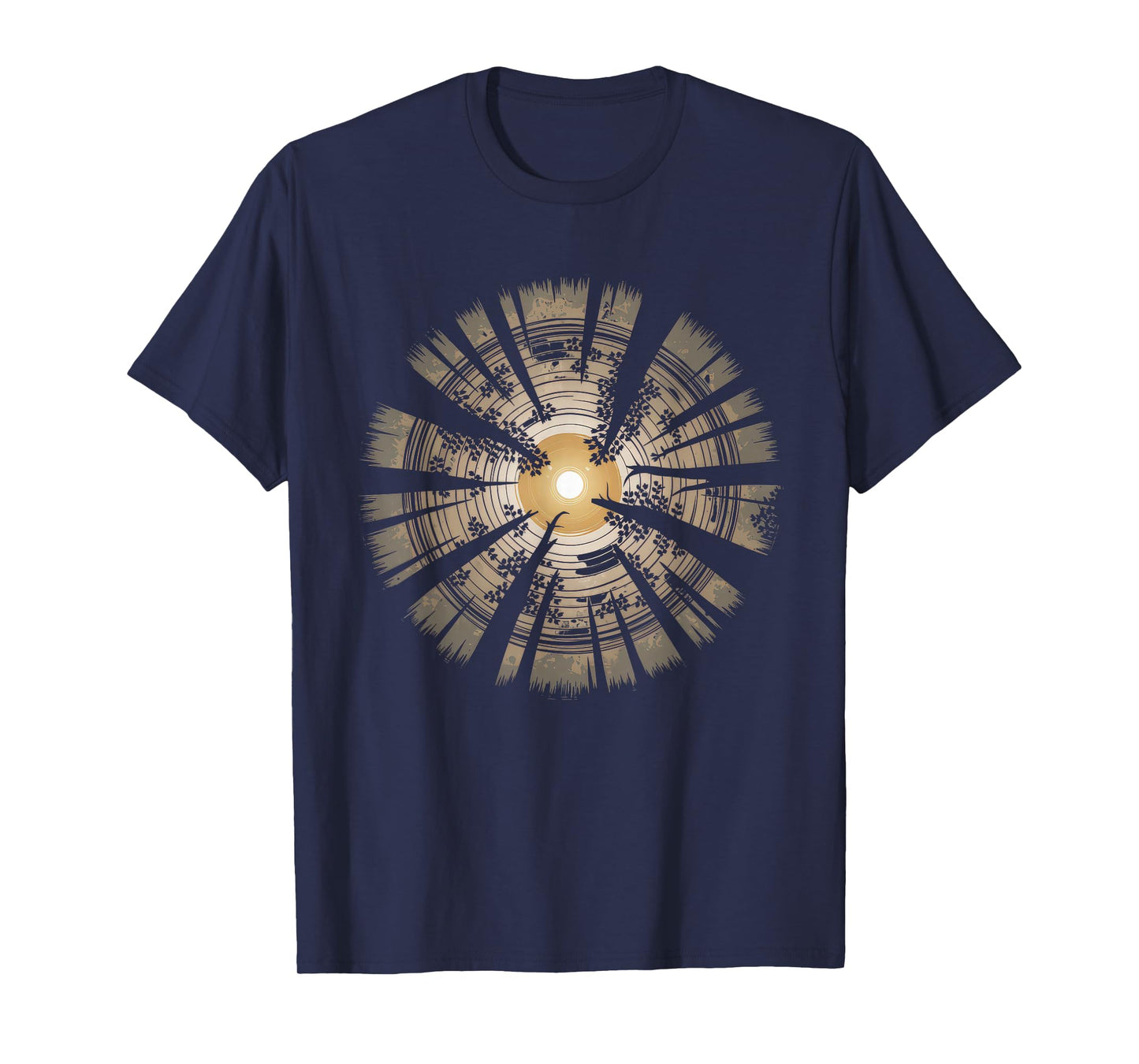 Trees Tshirt Wildlife Nature Vintage Forest Woods Outdoor T-Shirt