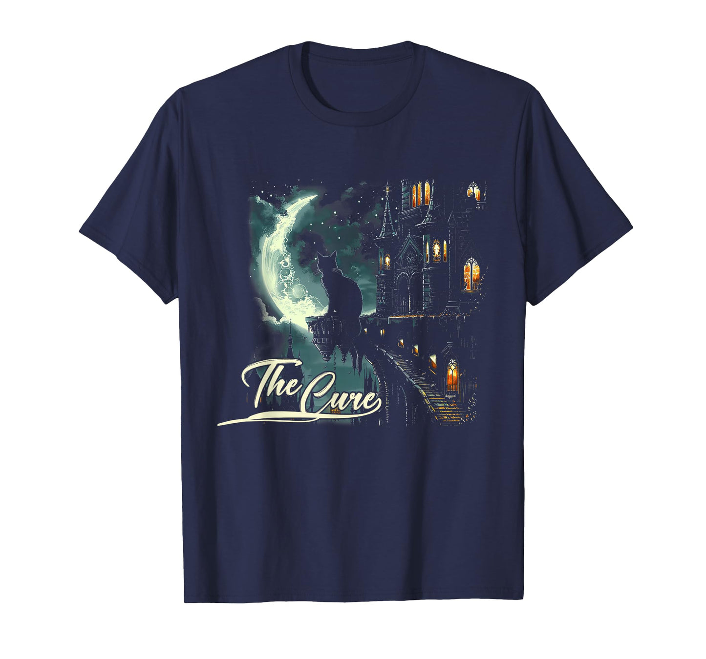Cures Graphic Art Musician Funny Animal Cat Apparel Lovers T-Shirt