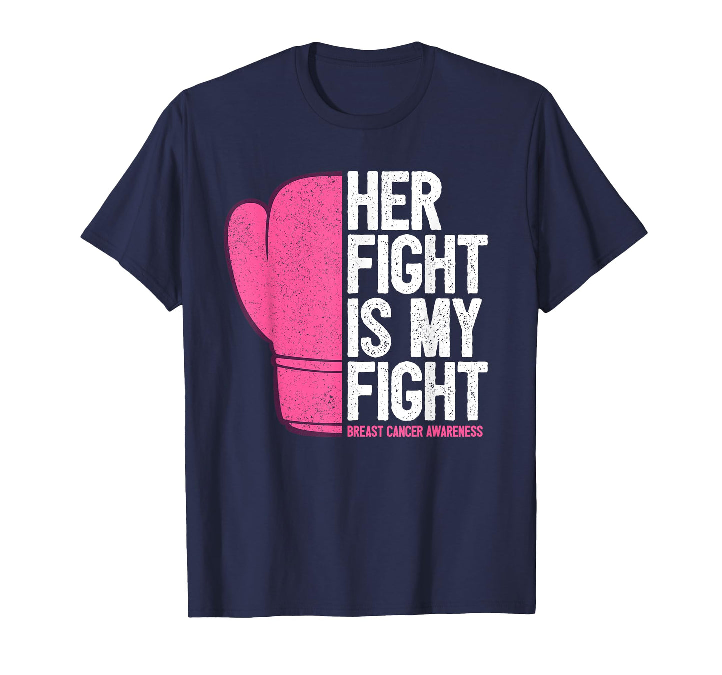 Husband Breast Cancer Wife Support T-Shirt