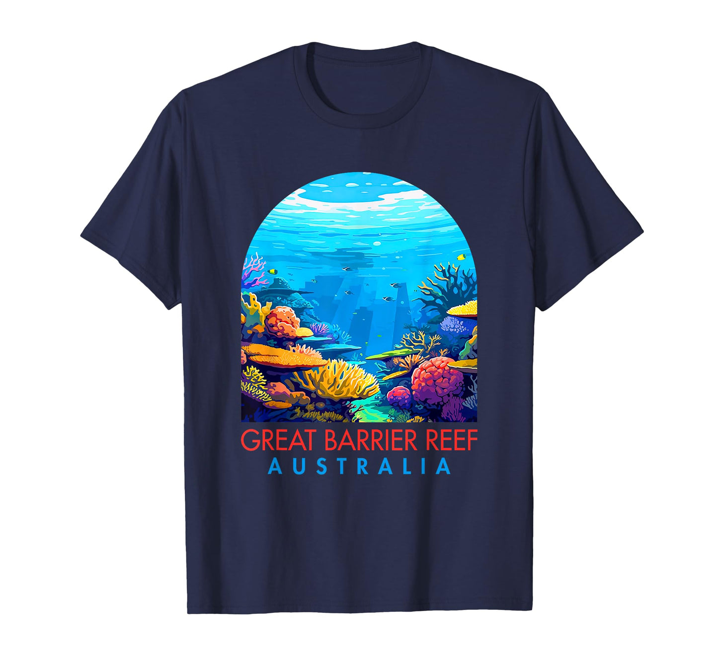 Nature Exploring Travel Great Barrier Reef National Park T-Shirt