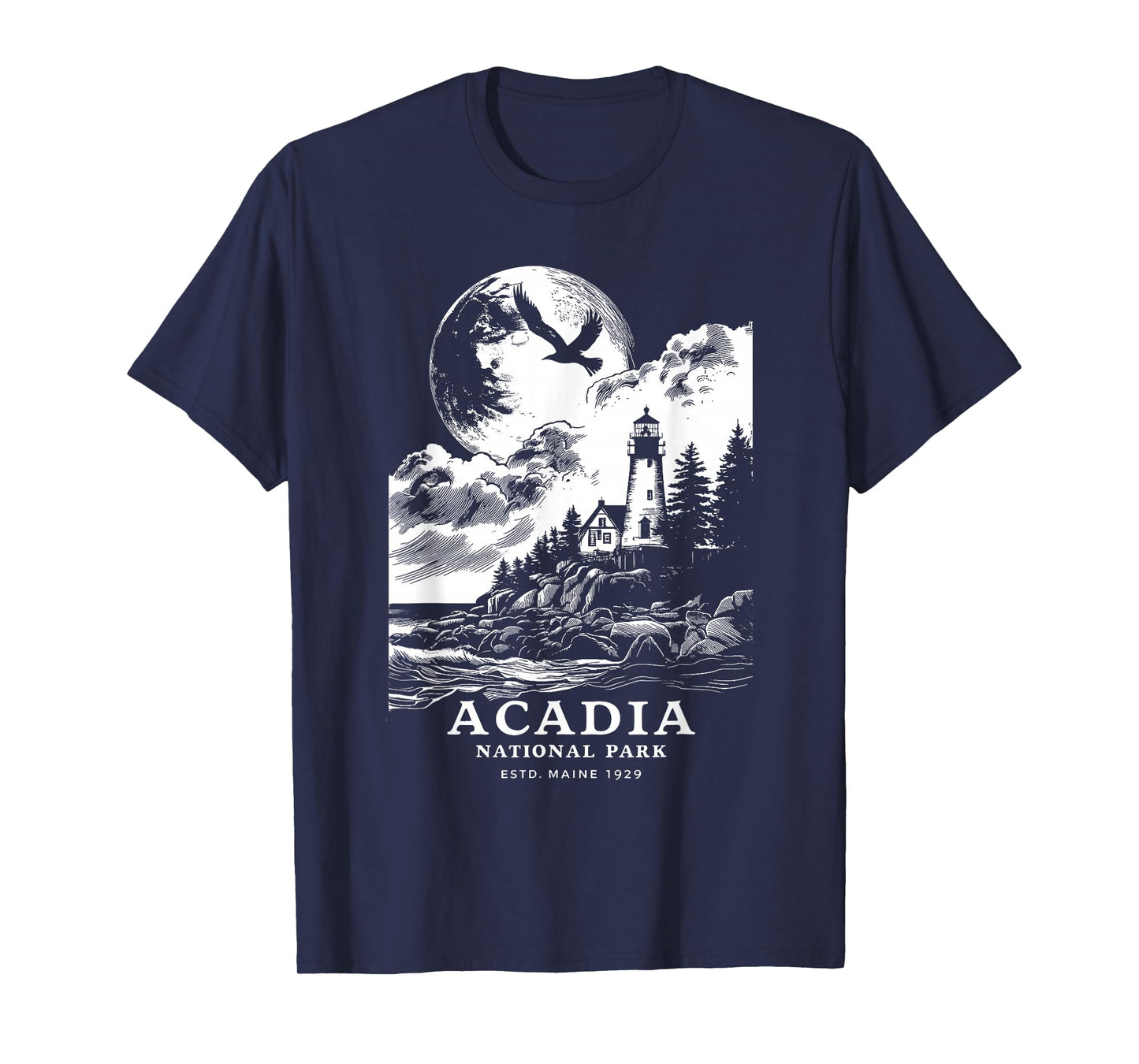 Acadia National Park Maine Vacation Souvenir Outdoors T-Shirt