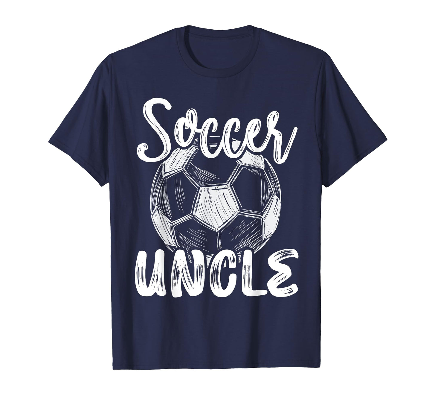 Soccer Uncle For Men Family Matching Team Player Soccer Ball T-Shirt