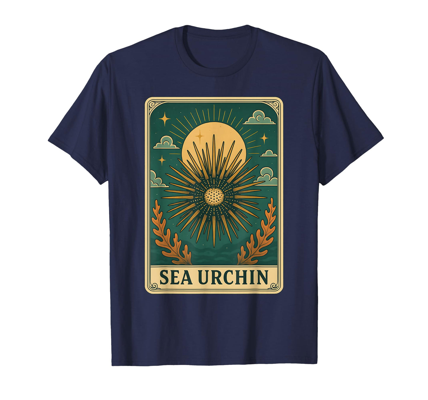 Sea Urchin Tarot Card T-Shirt