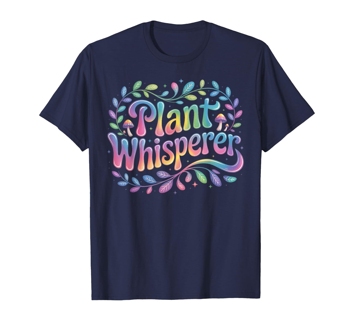 Plant Whisperer Green Leaf Botanical T-Shirt