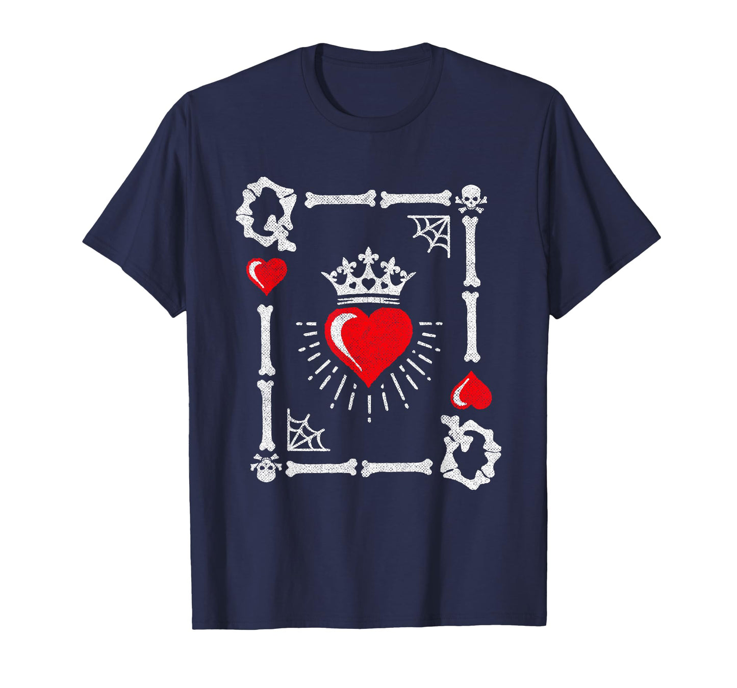 Queen of Hearts Card Costume - Halloween Queen of Hearts T-Shirt