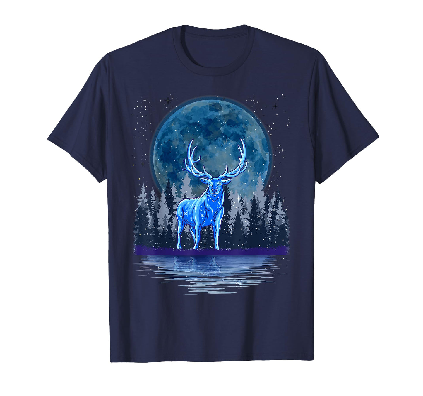 Vintage Winter Elk Reindeer T-Shirt