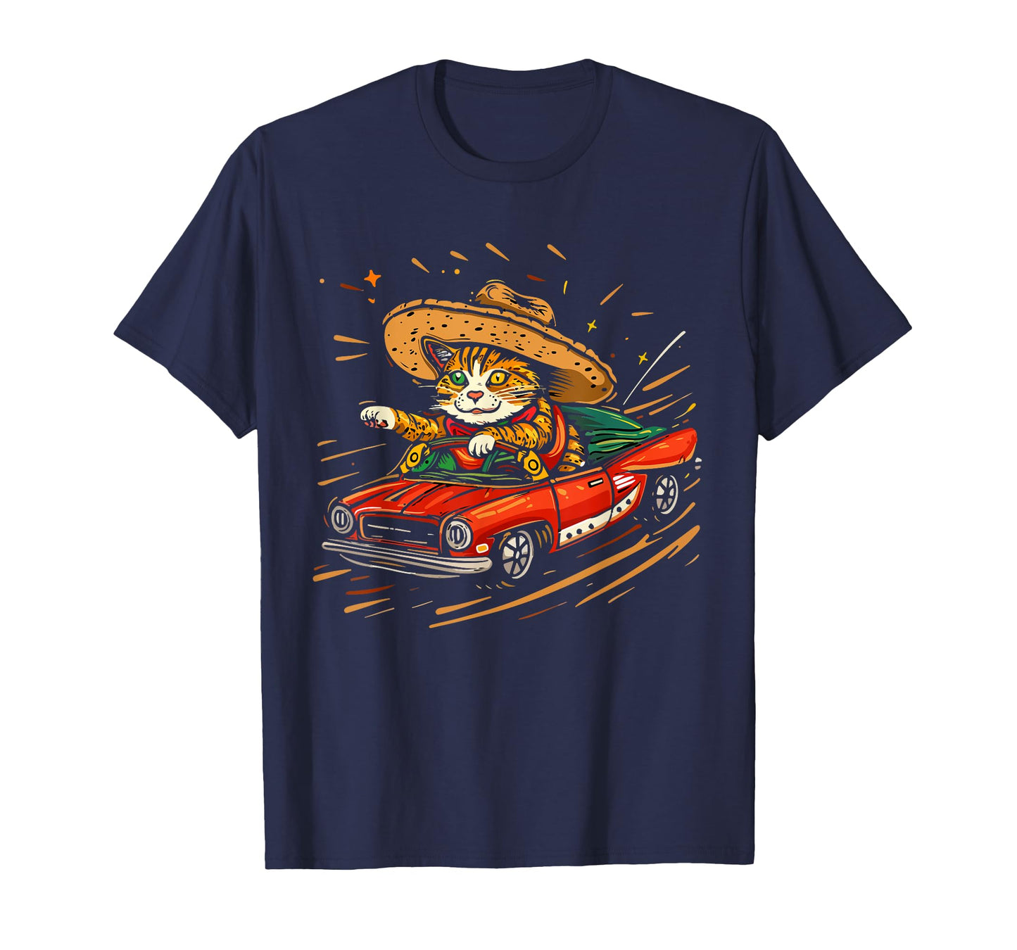 Tacocat Racecar Spelled Backwards Funny Mexican Car Taco Cat T-Shirt for Men Women Kids
