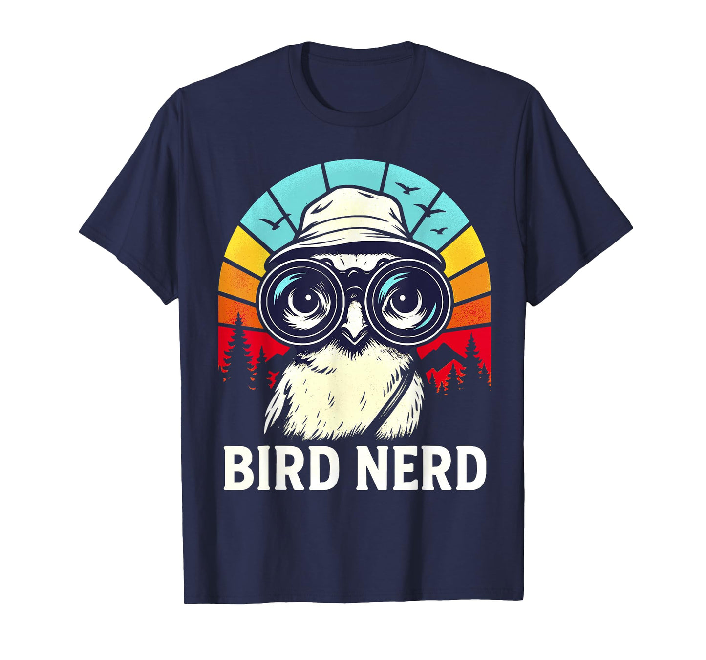 Bird Nerd Shirt Birdwatching Ornithologist Birder Funny T-Shirt