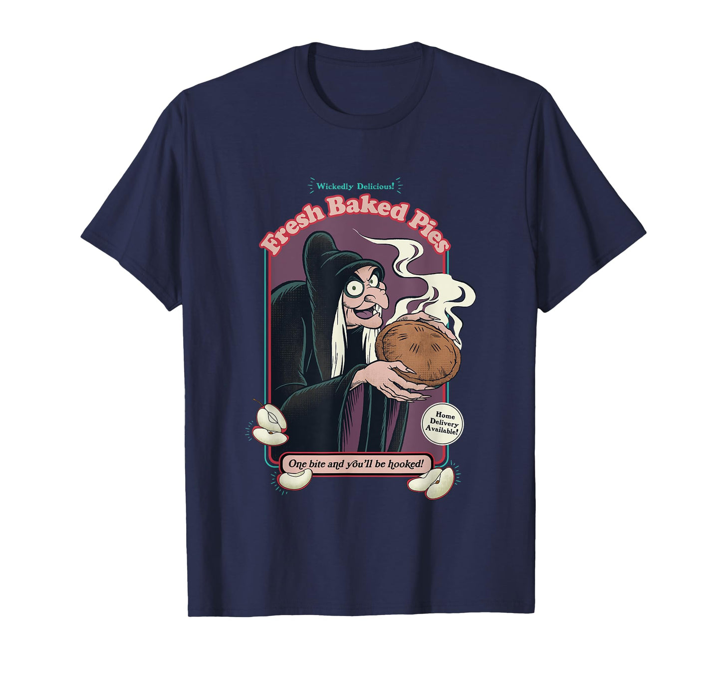 Disney Villains Evil Queen One Bite And You'll Be Hooked! T-Shirt