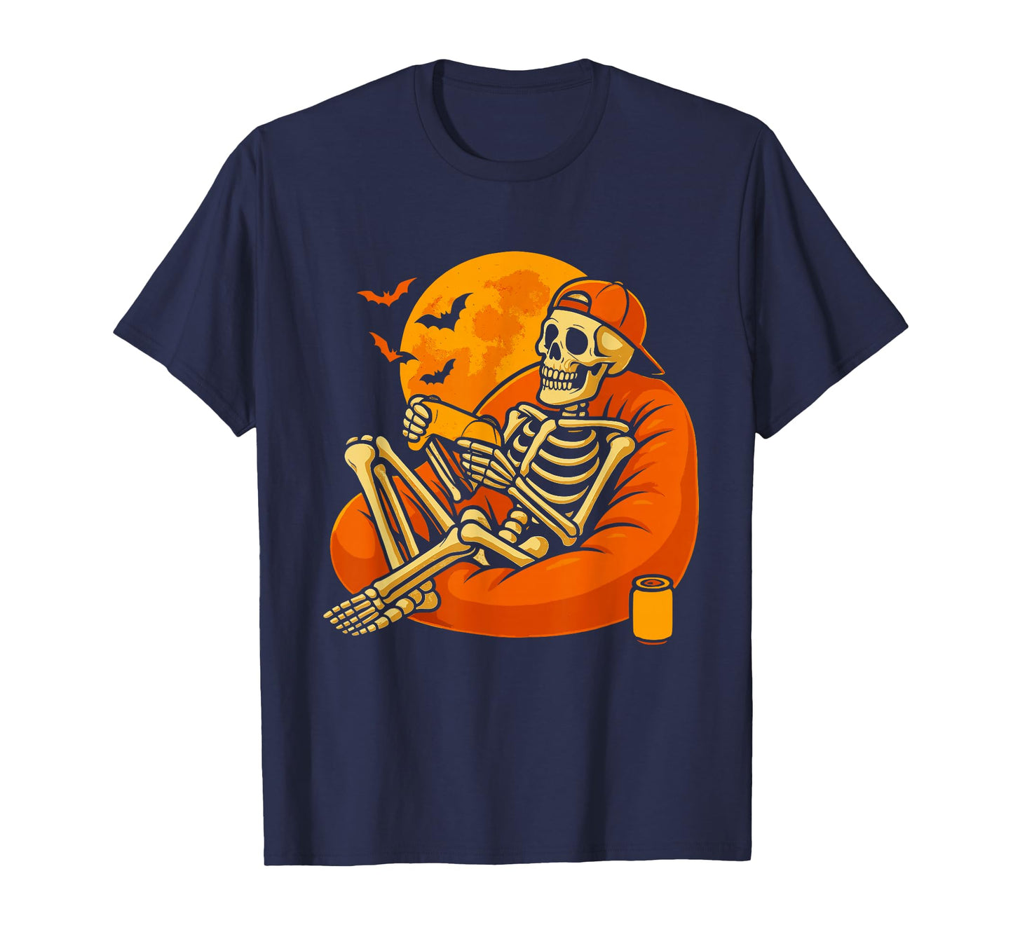 Skeleton Gamer Halloween Video Game Spooky Gaming Outfit T-Shirt