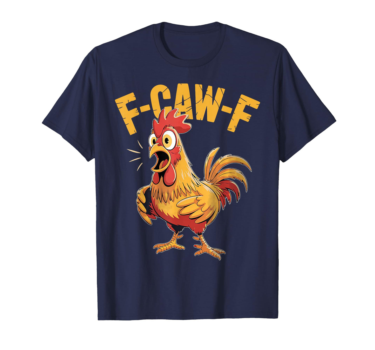 F-CAW-F Angry Chicken Meme Rooters Outfit for Men Women T-Shirt