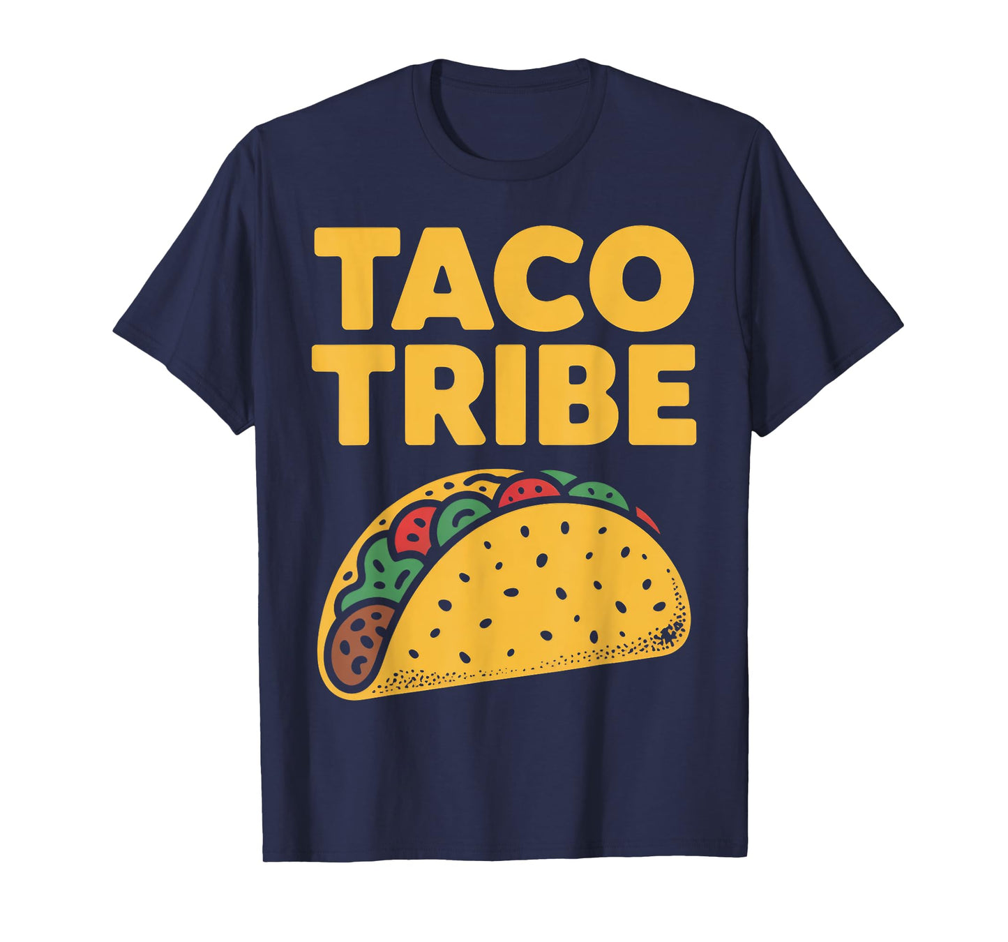Taco Tribe Playful Cartoon Tacos T-Shirt