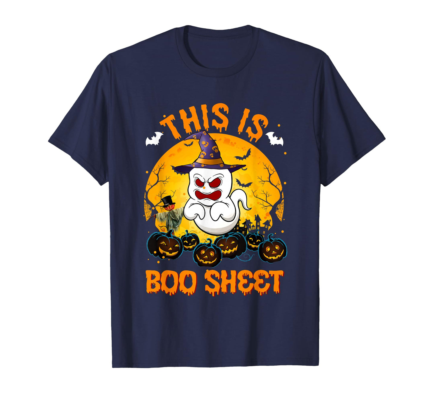 This is Some Boo Sheet Ghost Funny Halloween Men Women T-Shirt
