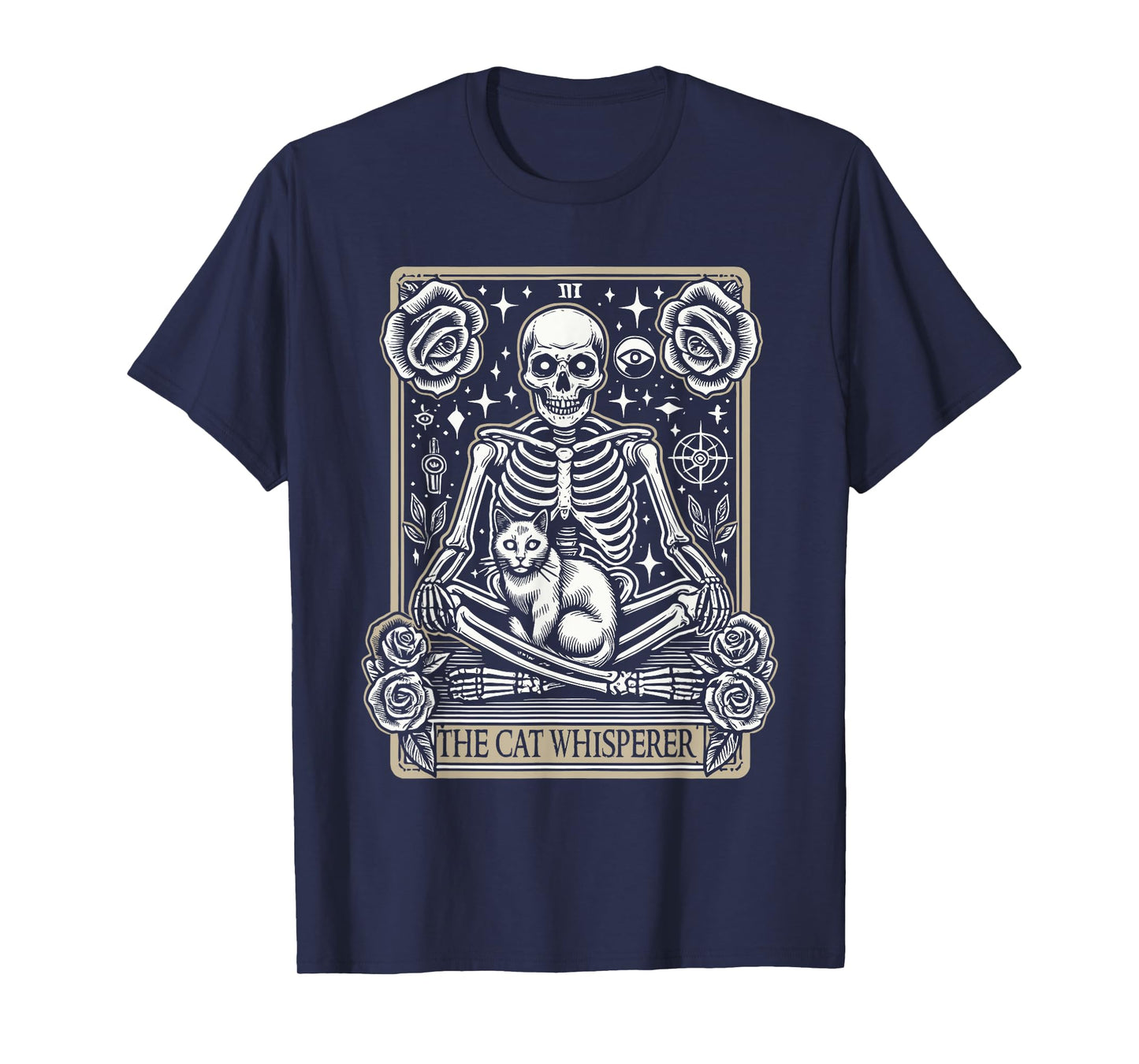 Tarot Card Emo Gothic - Occult The Cat Whisperer T-Shirt
