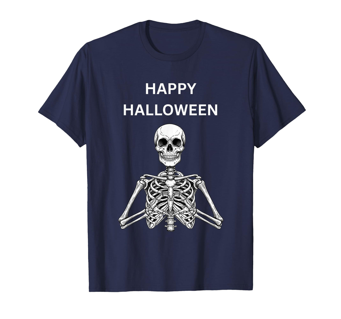 Halloween Skeleton Heart Hands T-Shirt