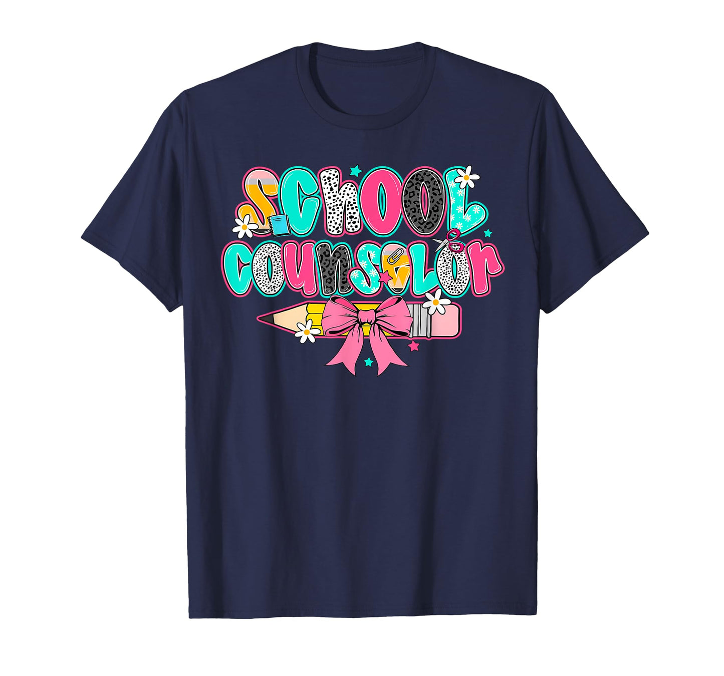 School Counselor Teacher First Day Of School Back To School T-Shirt