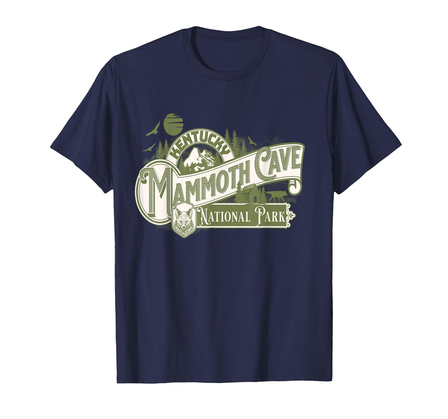 Mammoth Cave National Park Scenic Trail Explorer Hiking T-Shirt