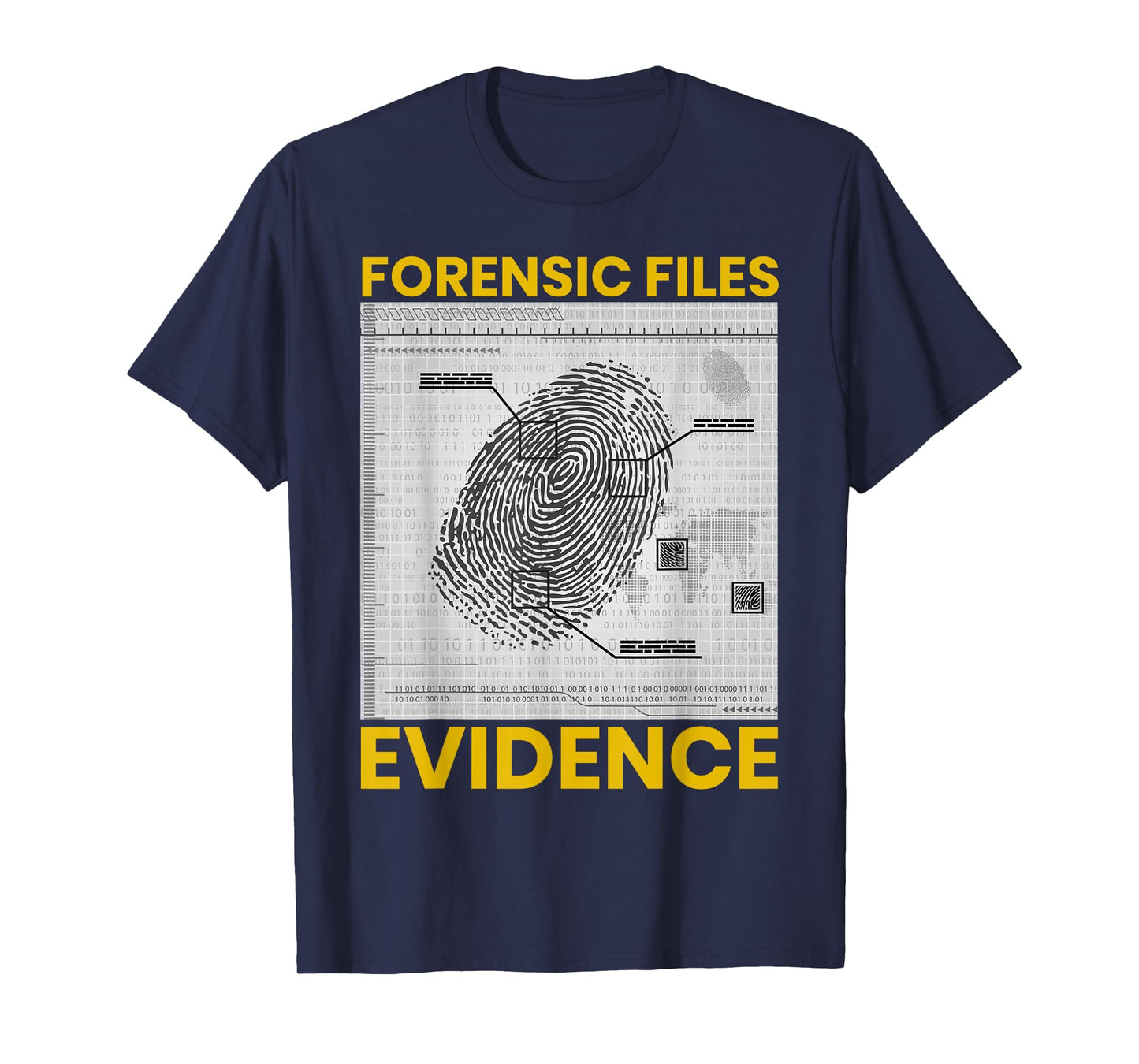 Funny Forensic Scientist Science Forensic Files Evidence T-Shirt