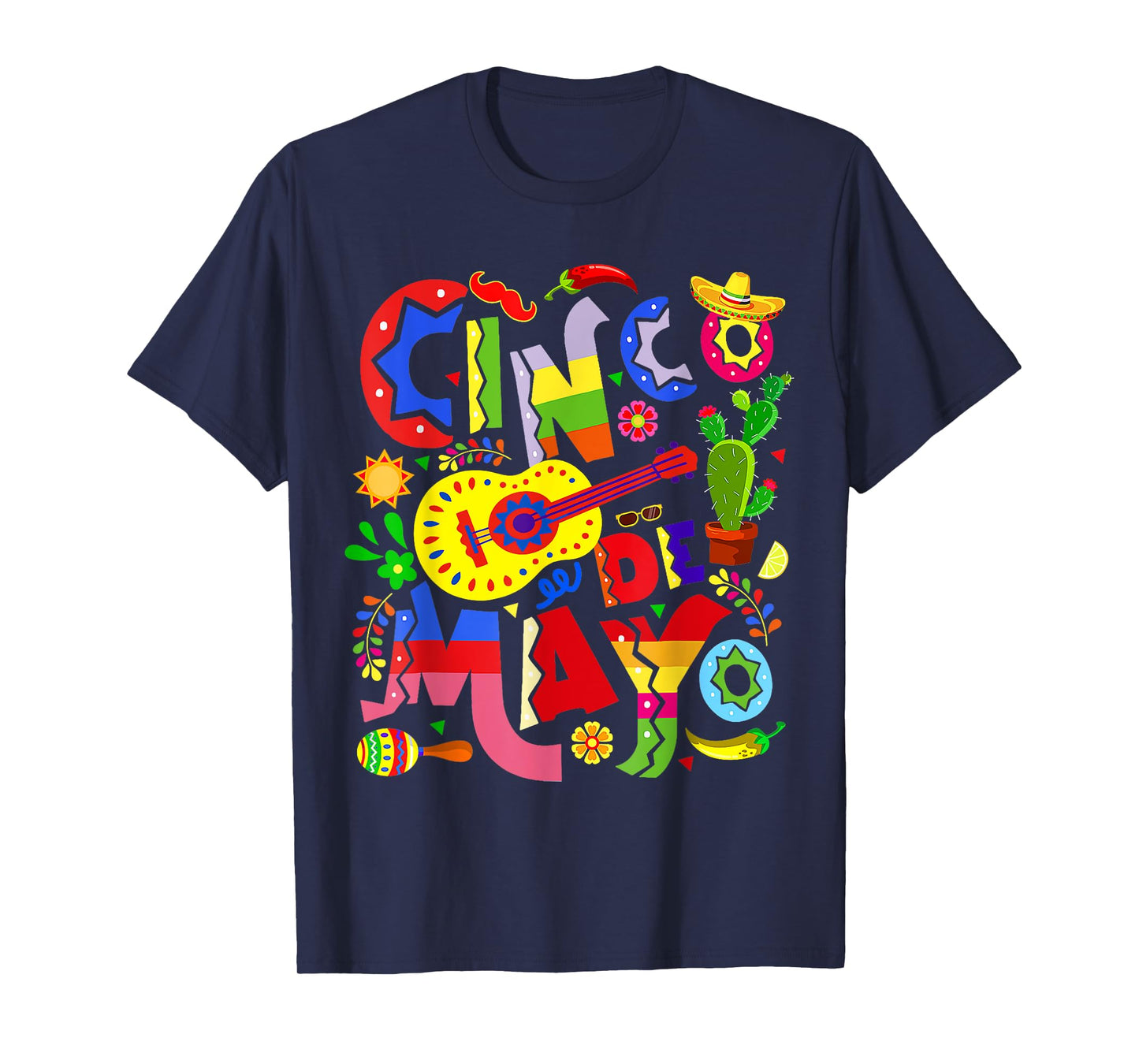 Cinco De Mayo Shirt 5 De Mayo Women Men Girls T-Shirt