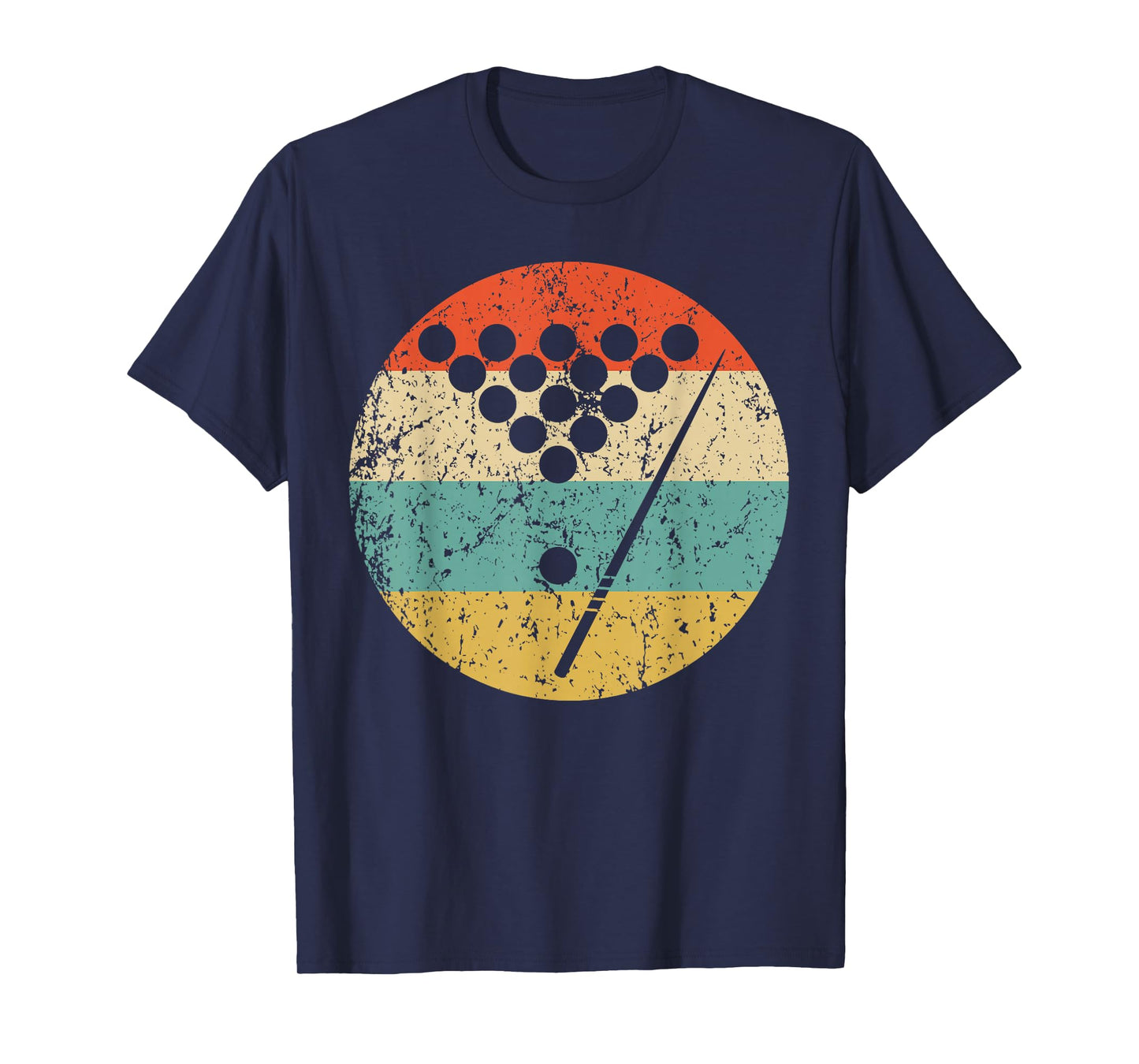 Billiards Shirt - Vintage Retro Pool T-Shirt T-Shirt
