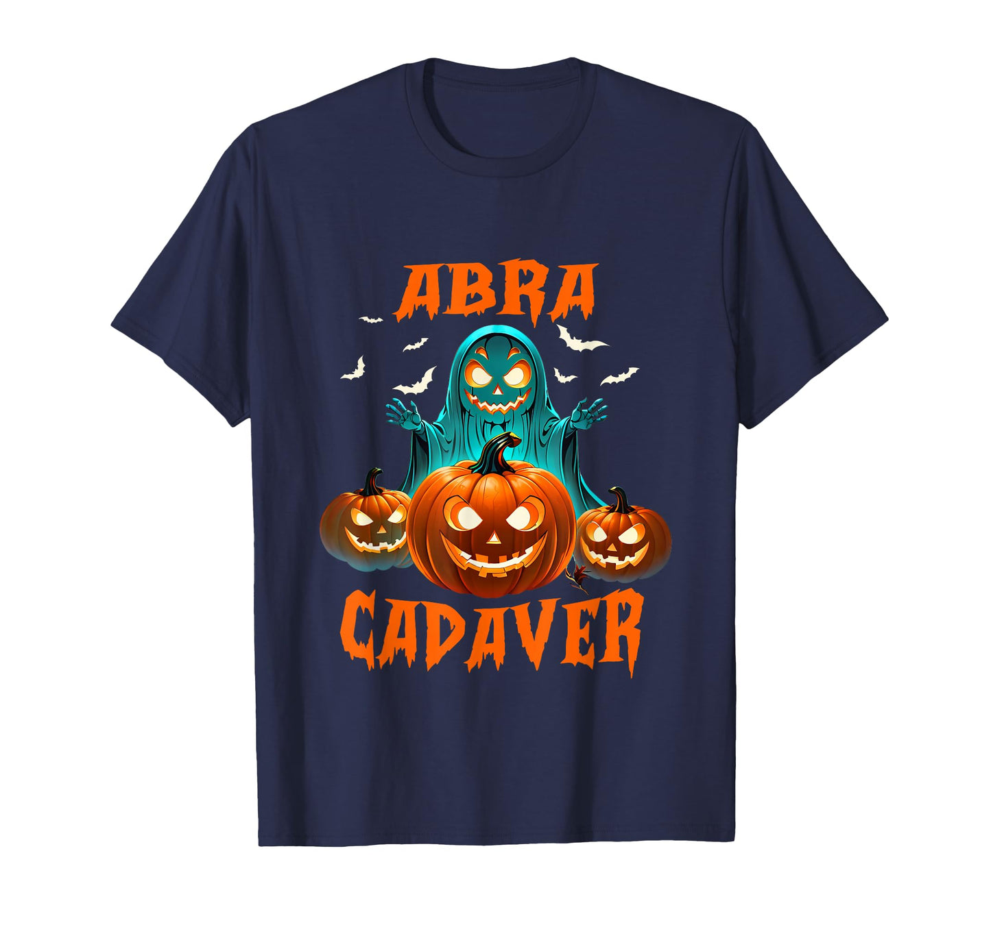 Abra Cadaver Skeleton Spooky Horror Halloween T-Shirt