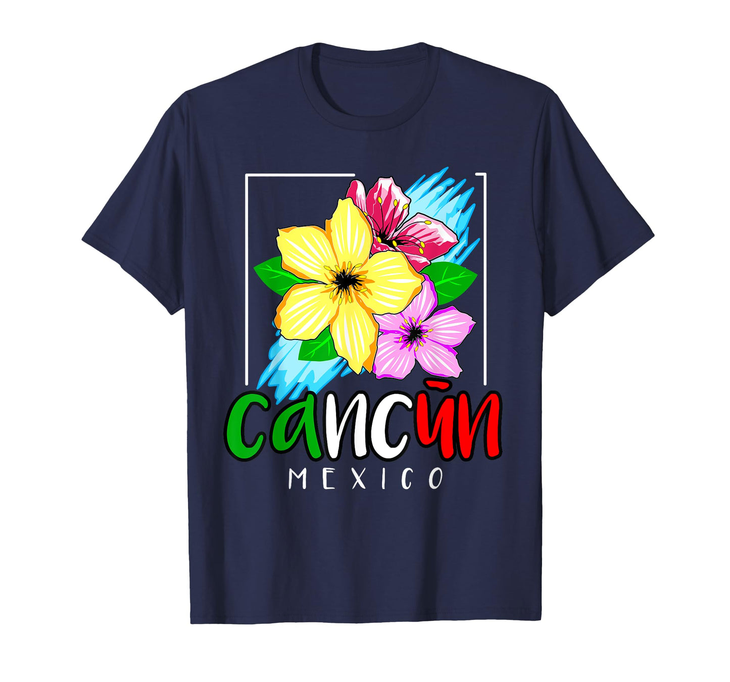 Cancun Mexico Souvenir Gift Spring Break Summer Vacation T-Shirt