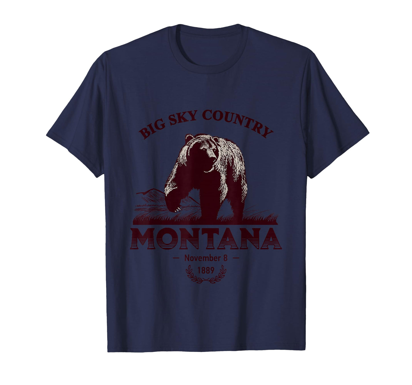 Montana State T-Shirt - Big Sky Country T-Shirt