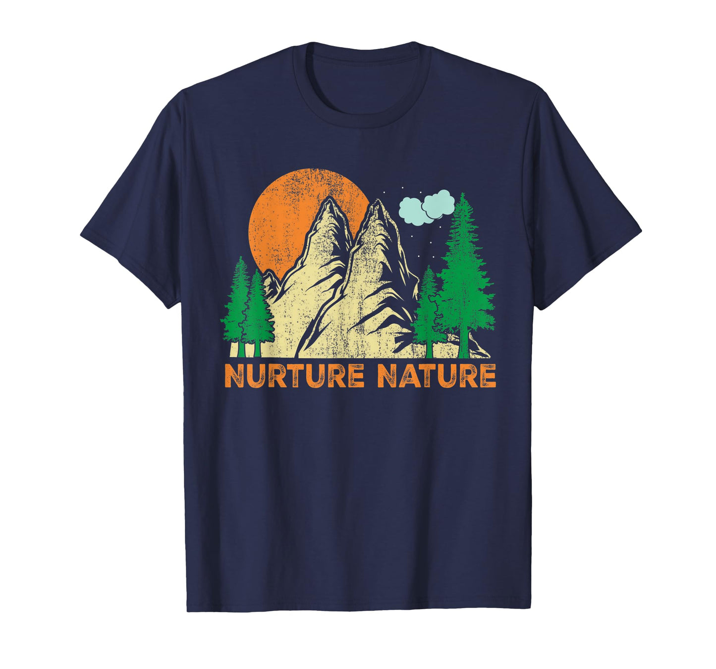 Nurture Nature Climate Change Earth Day T-Shirt