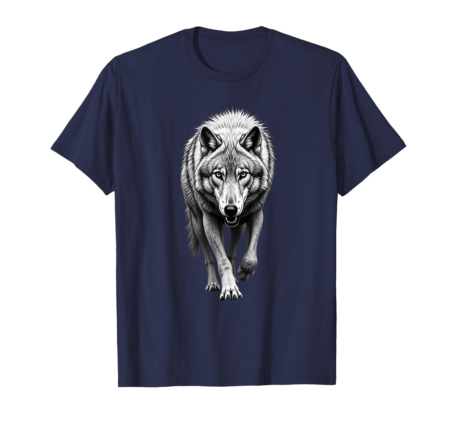 Wild Wolf Family Protector Mountain Forest Spirit Style T-Shirt