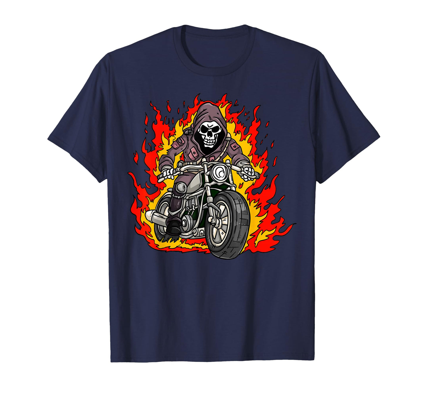 Skeleton Motorcycle T-Shirt