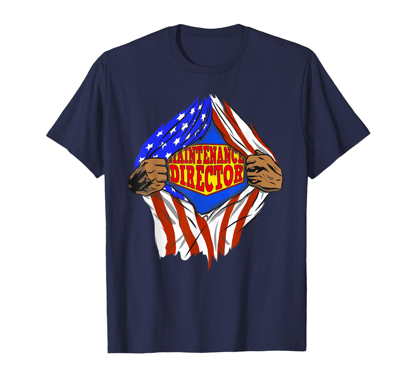 Funny Super Maintenance Director Hero Job T-Shirt