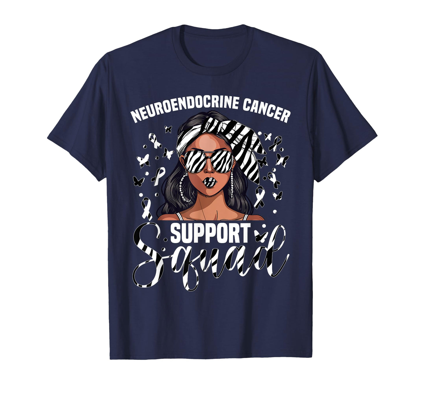 Cancer Awareness Women Support Neuroendocrine Cancer T-Shirt