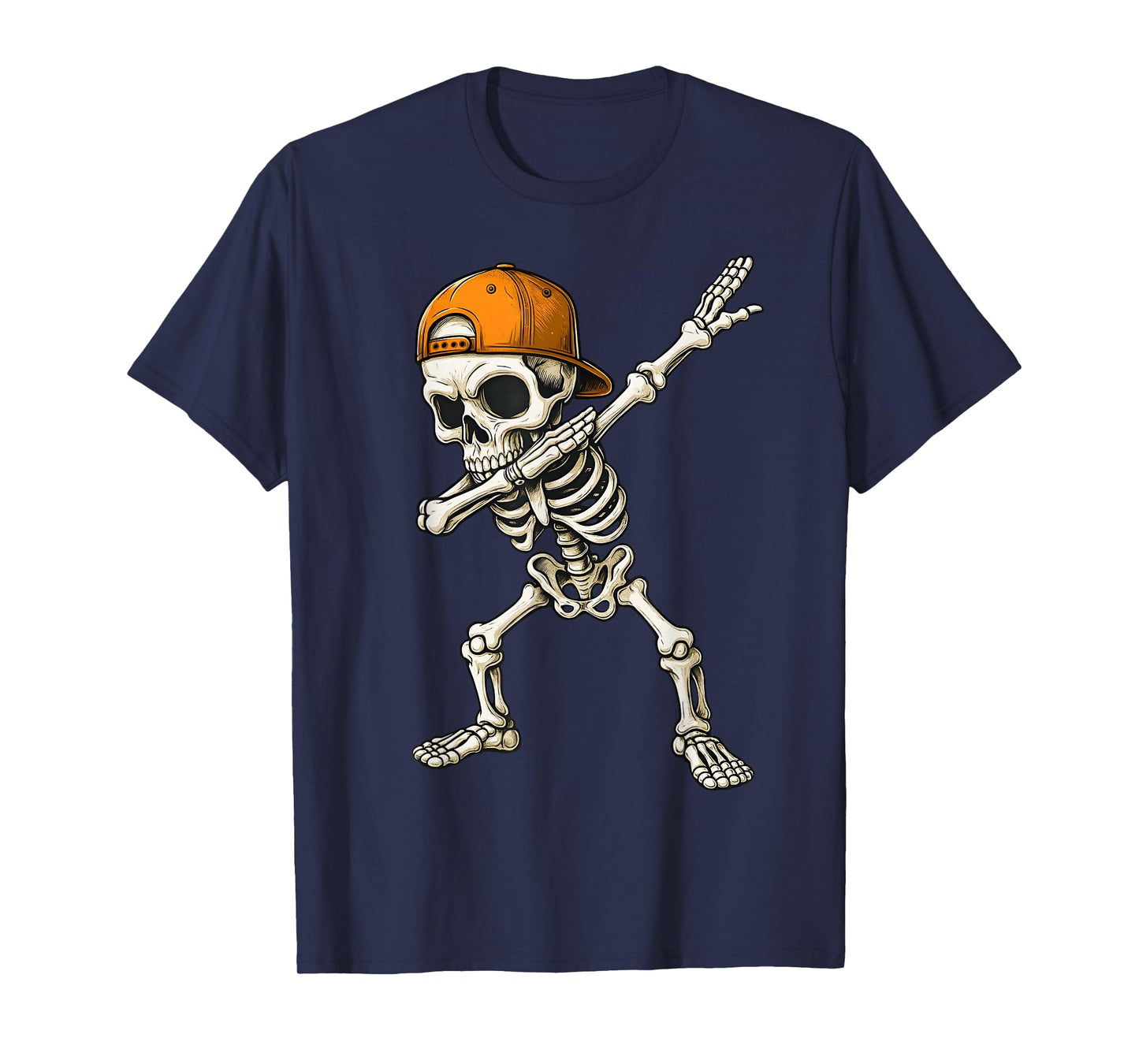 Skeleton Skull Halloween for Men Boys Teens Youth Kids T-Shirt