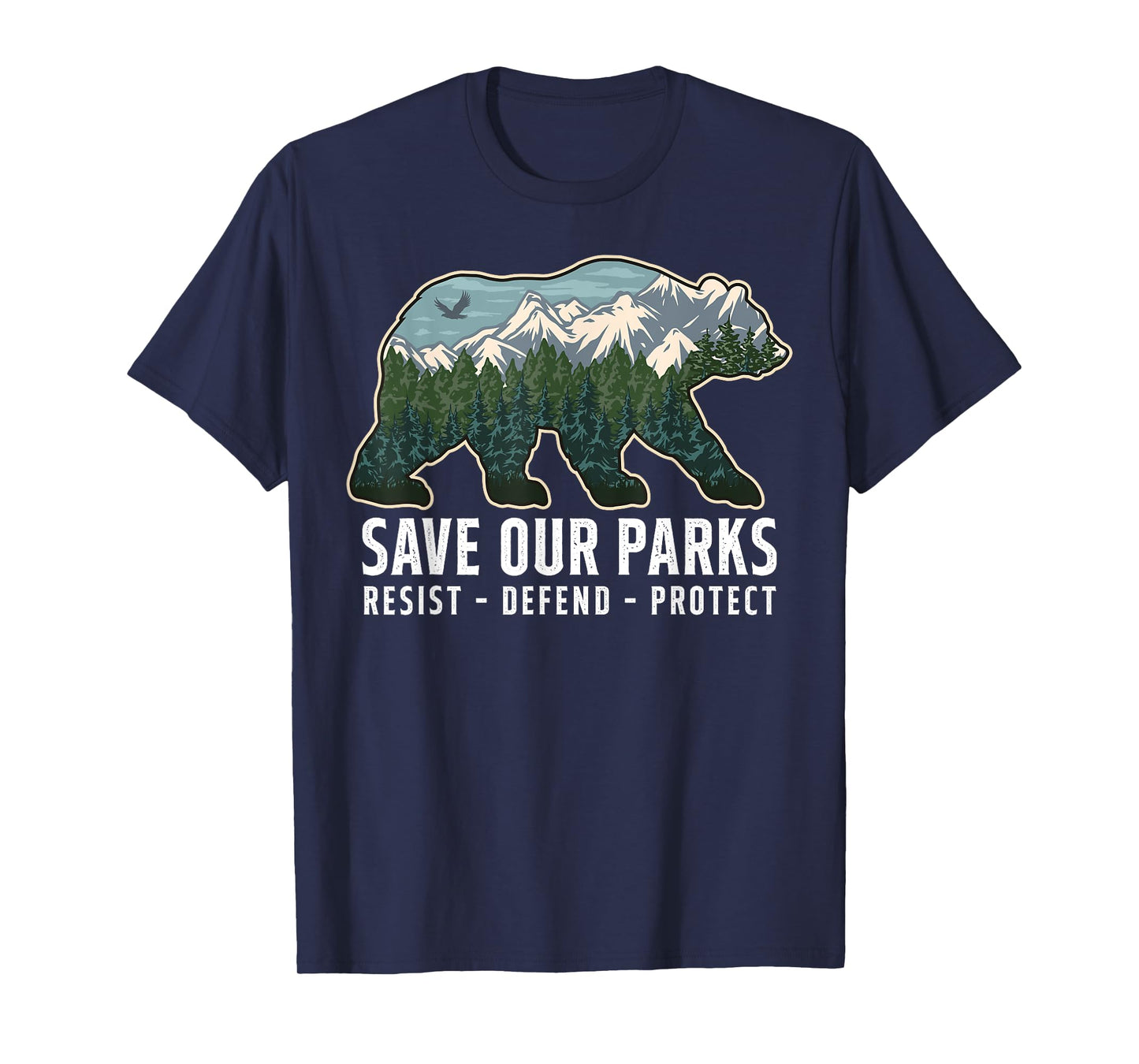 Save Our Parks Resist National Park Protect ALT US Parks T-Shirt