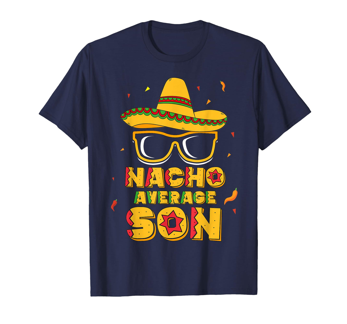 Nacho Average Son Cinco De Mayo Shirt Gift Boys Kids T-Shirt