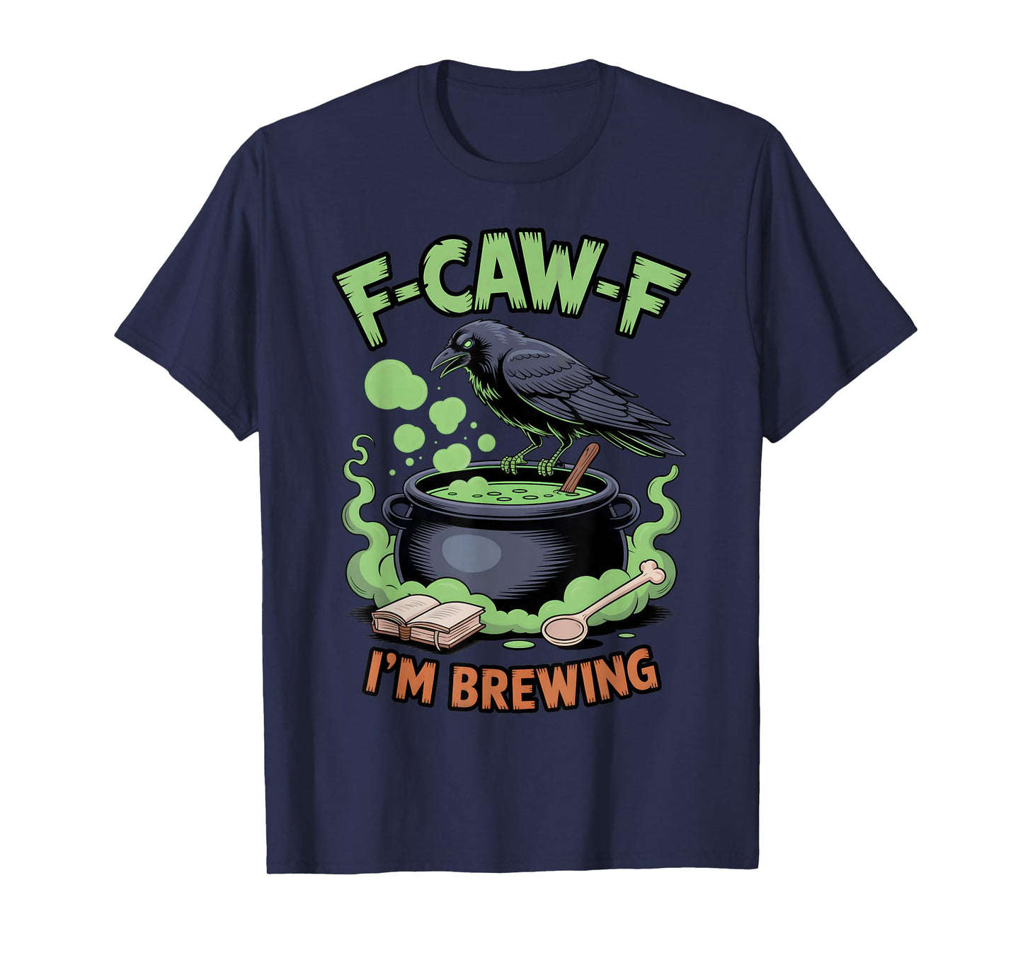 Black Crow, F-Caw-F Funny Black Bird Moon Bird Lover f-caw-f T-Shirt