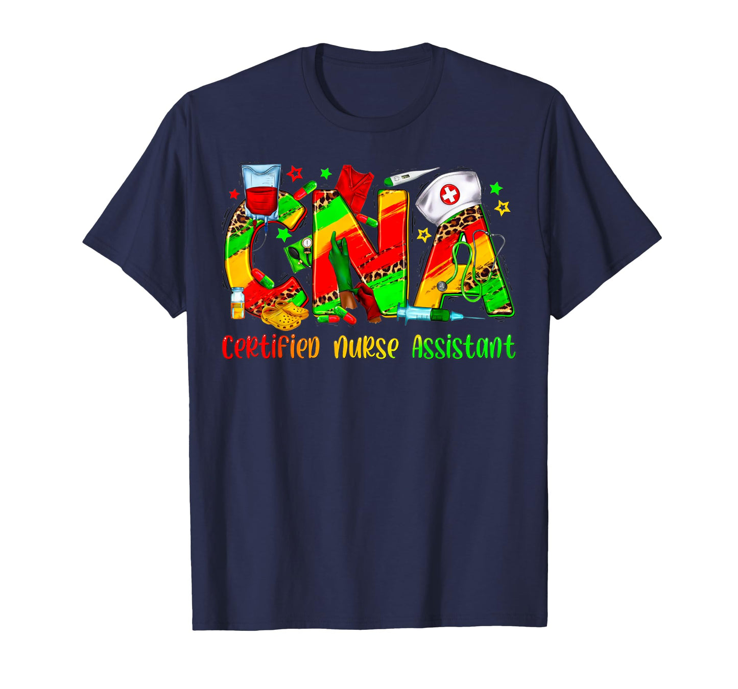 Juneteenth 1865 Certified Nursing Assistant Scrub Top Women T-Shirt