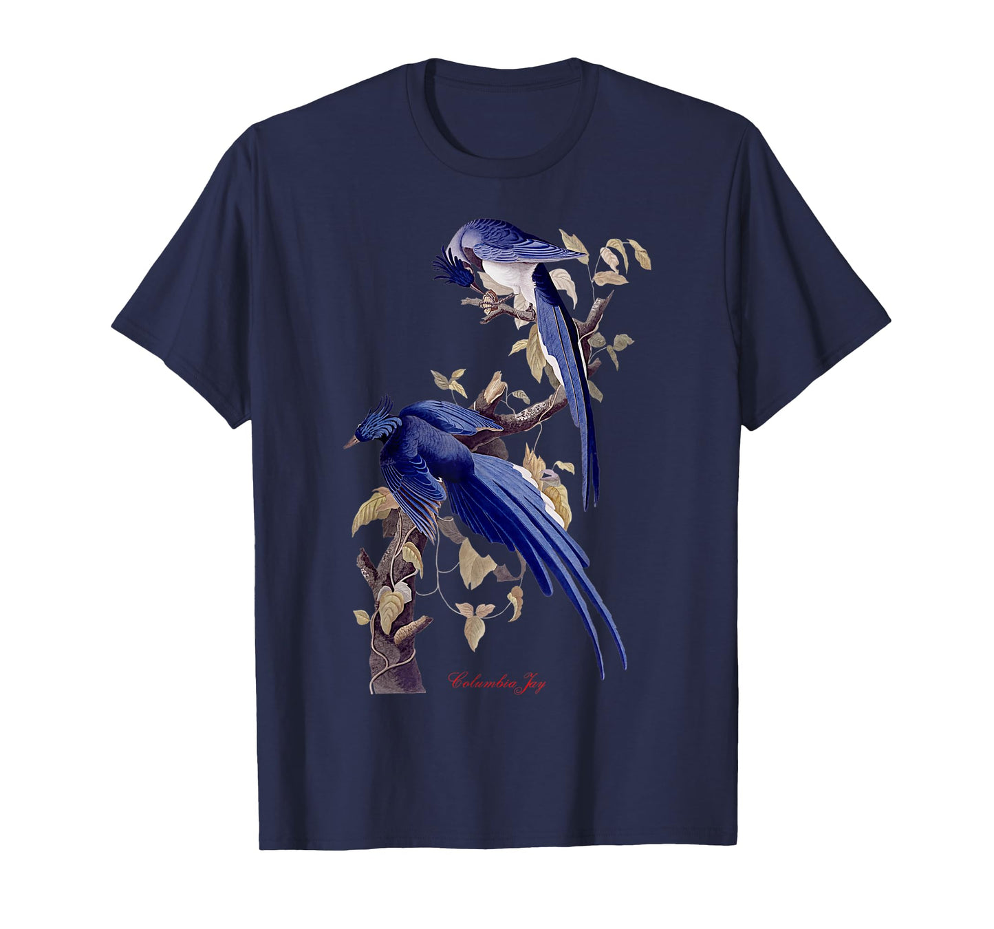 Audubon Columbia Jay North American Birds Education Nature T-Shirt
