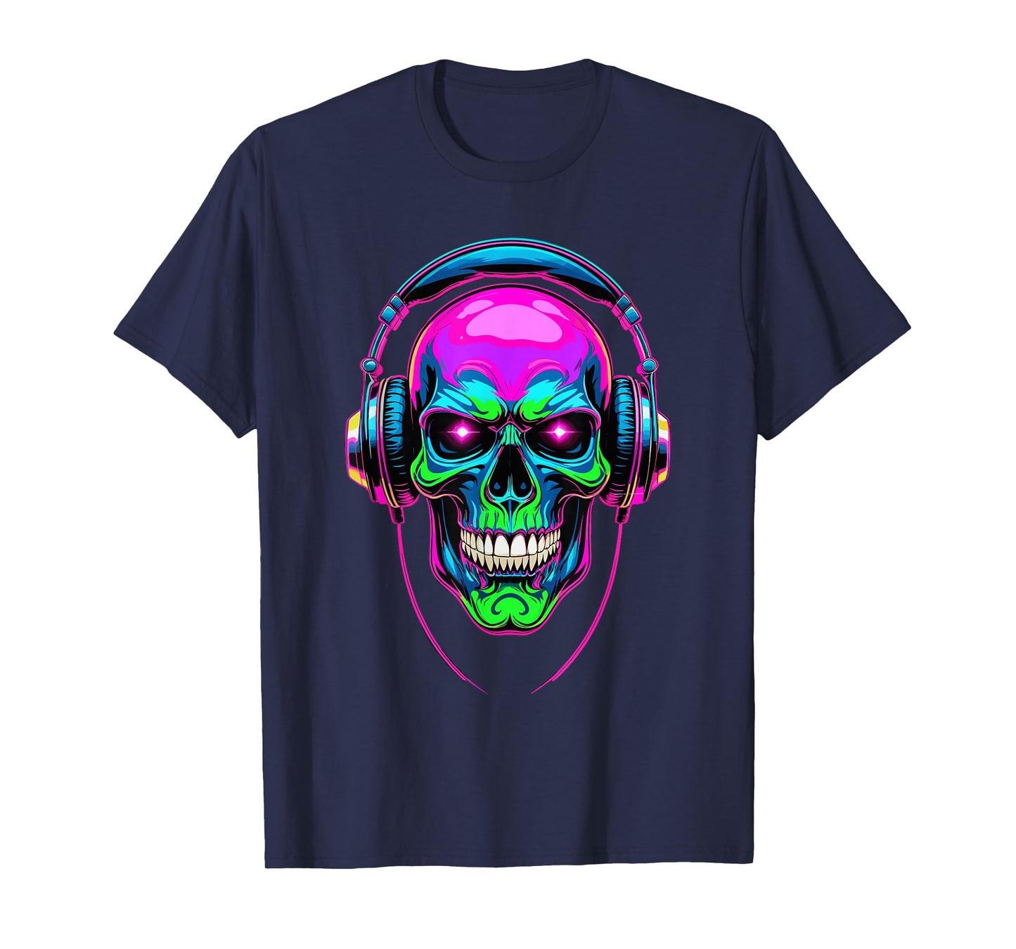 Neo Skull Headphones T-Shirt