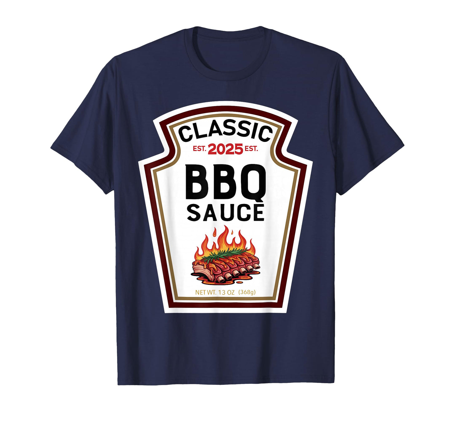Barbecue Sauce Halloween Costume Family Matching T-Shirt