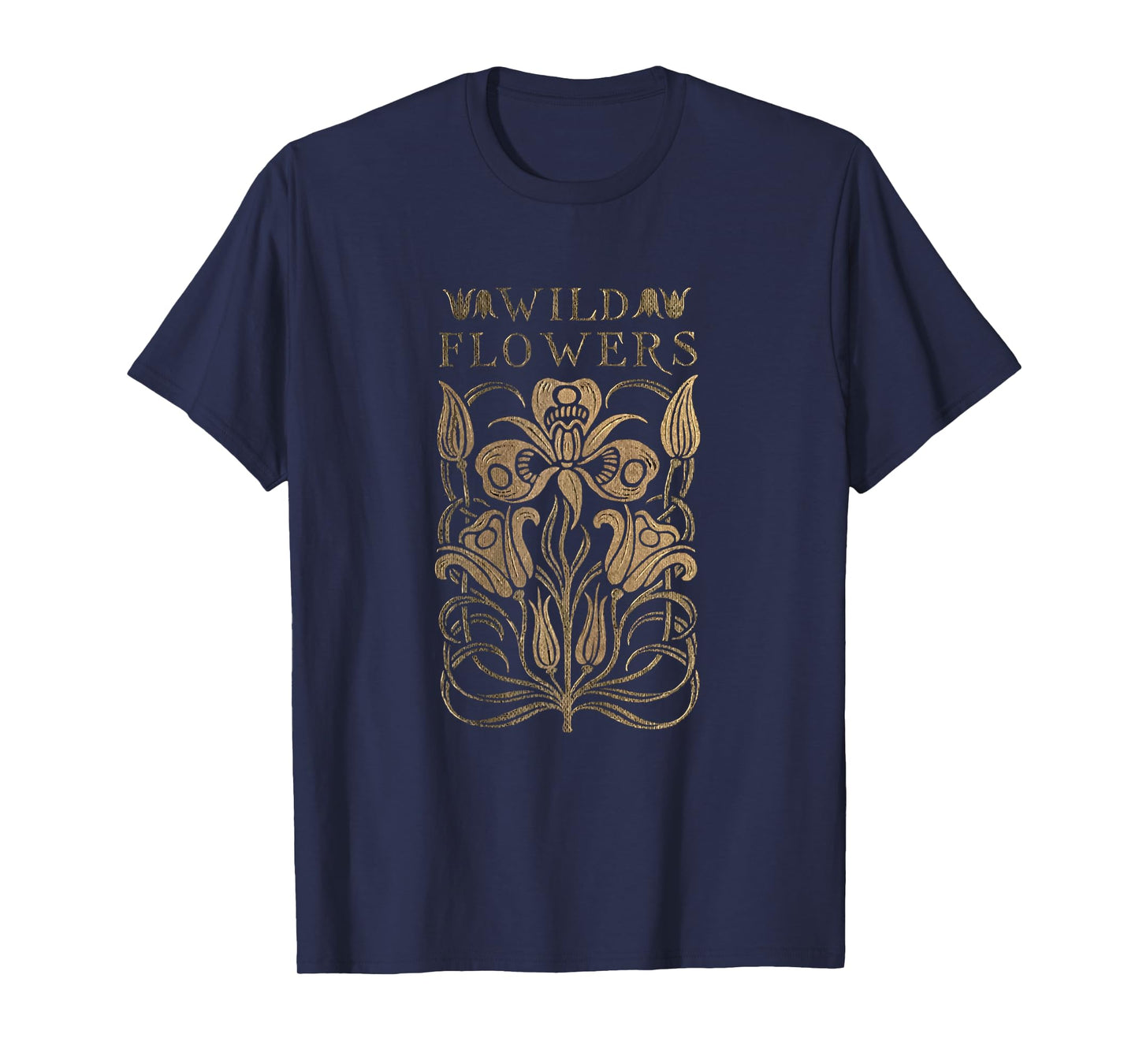 Wildflowers Vintage hippie heart gypsy soul Nature Lover T-Shirt