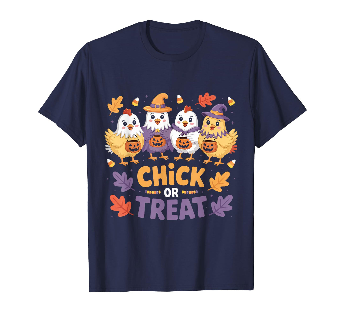 Chick or Treat Cute Funny Halloween Costume T-Shirt