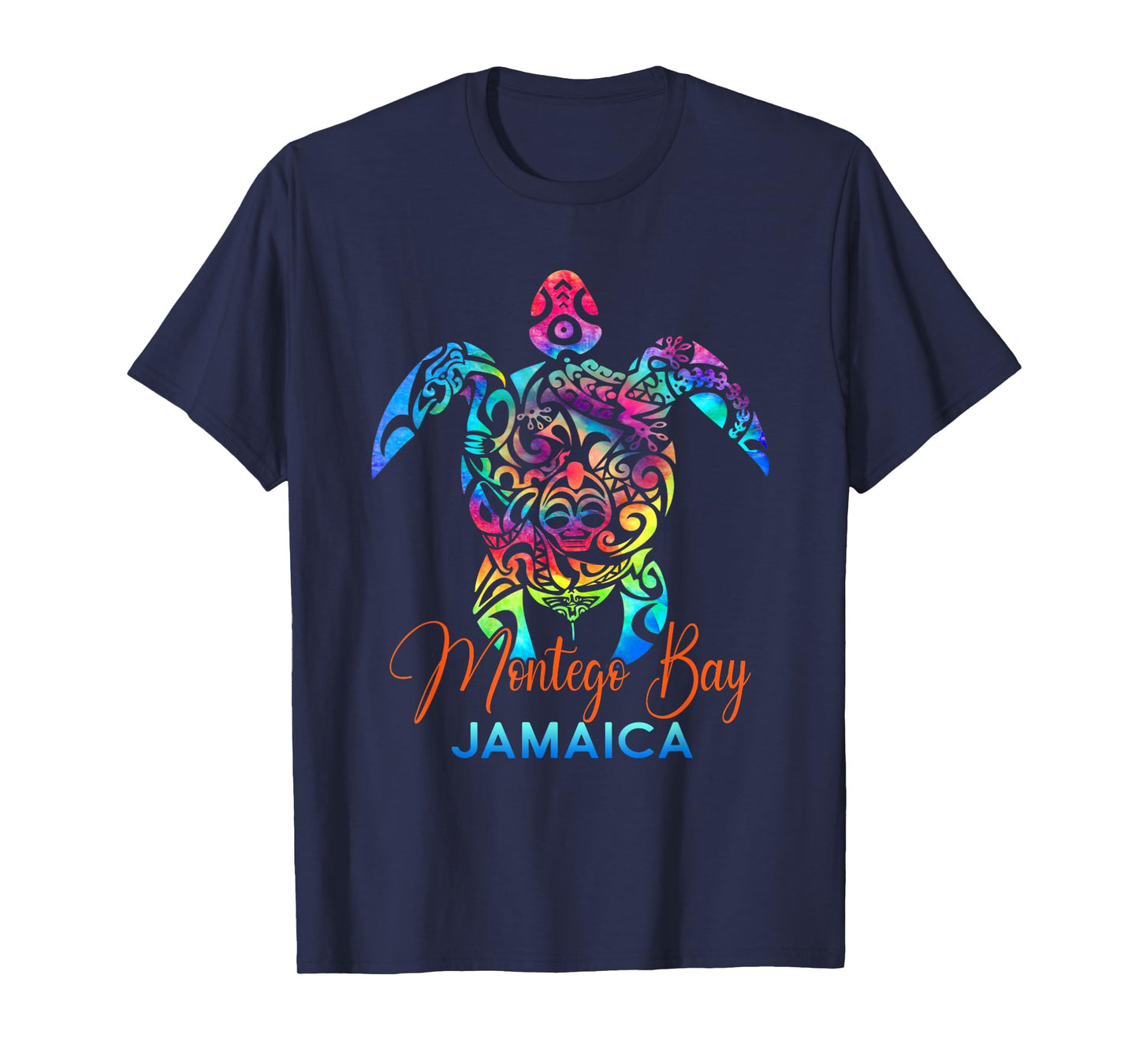 Montego Bay Jamaica Sea Turtle Family Vacation Summer 2025 Men Women Kids T-Shirt