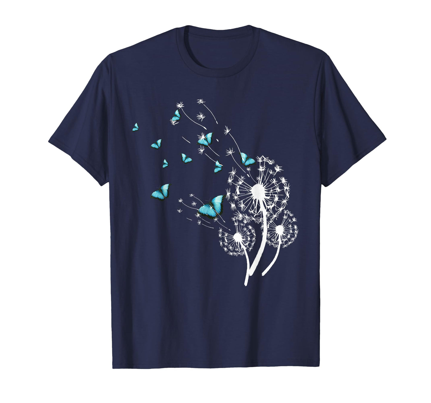 Dandelion and Butterflies Design for Women Dandelion T-Shirt