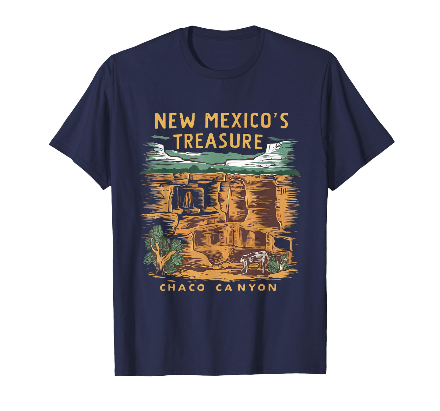 New Mexico Treasure Chaco Canyon National Park T-Shirt